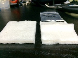 無印良品コットンとkagartech Subtank付属コットン Vapor Punker Vapeリキッドreview Blog